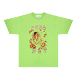 Casablanca T Shirts Fashion Print Street