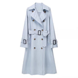 Women Trench Coat British Style Loose Trench Coat