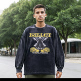 Mens Vintage Long Sleeve Shirt