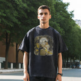 Men's Vintage T Shirt Printed Short Sleeve T-Shirt