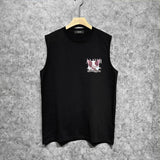 Amiri tank top flying eagle medal printing