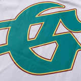 Godspeed T Shirts Speedboat Shark Print Cotton Crew Neck Short Sleeve Men and Women