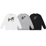 Bathing ape Crew neck sweatshirt