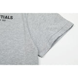 Fog Essentials T Shirts Spring/Summer FOG Letter Pattern Crew Neck Short Sleeves