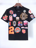 Dsq2 T Shirt Casual Sports Printed Short Sleeve Summer Men