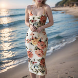 Beach Dresses Sexy Suspender Skirt Slim Fit