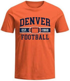 Waykingo Men's Clothing Gift Shirt Men's Short Sleeve T-Shirt Adult Sports Fan Football Shirt