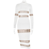 Women Dress See-through Sexy Temperament Dress