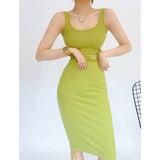 Women Dresses Backless Sling Dress