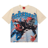 Godspeed T Shirts Rugby Players Printed Cotton Casual Short Sleeves Men and Women