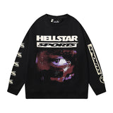 Hellstar Sweatshirts Retro abstract print