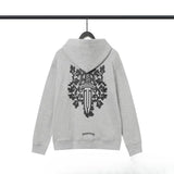 CHH Chrome Heart Hoodie Chrome Heart Sanskrit embroidered hooded sweater sweater