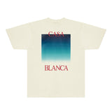 Casablanca T Shirts Fashion Print Street