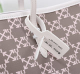 Off White Bag Casual Outdoor Convenient Tote Bag
