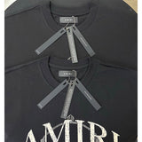 Amiri T Shirts Fashion Print Couple High Street