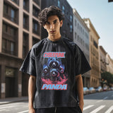 Mens Vintage T Shirt Printed Half Sleeve T-Shirt Men