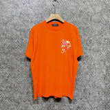 Amiri t shirts flower printing short sleeve
