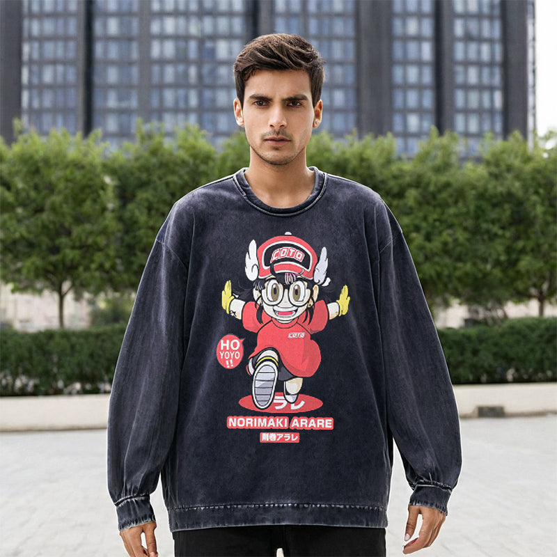 Mens Vintage Long Sleeve Shirt Print