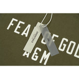 Fog Essentials tank spring summer FOG letter crew neck vest