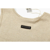 Fog Essentials tank spring summer FOG letter crew neck vest