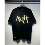 Amiri T Shirts Fashion Print Couple High Street