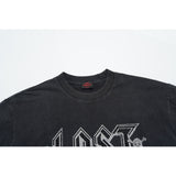 Lost Intricacy T-Shirt Skull Wash Casual Short Sleeve T-Shirt