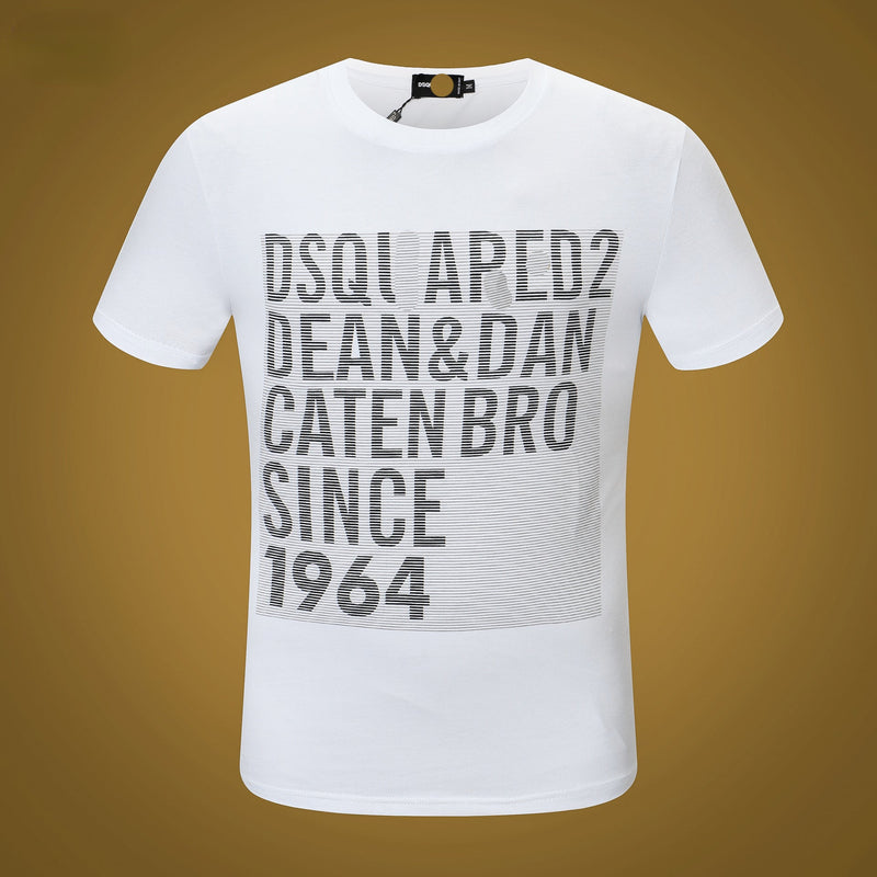 Dsq2 T Shirt Casual Sports Printed Short Sleeve Summer Men
