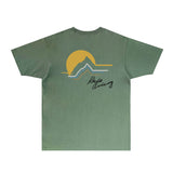 Rhude T Shirts Printed Trendy Pure Cotton