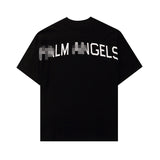 Palm Angels T Shirts Angel Half Sleeve Print Men 'S And Women 'S Loose Short-Sleeved T-shirt