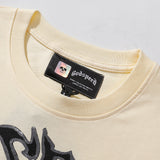 Godspeed T Shirts Falling Skull Print Cotton Casual Short Sleeve Men and Women