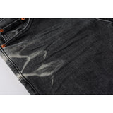 Purple Brand Jeans Pure Cotton High Street Trend