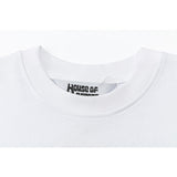 House Of Errors T-Shirt Letter Print Short Sleeve Vintage Crew Neck Loose T-Shirt
