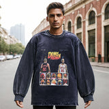 Mens Vintage Long Sleeve Shirt