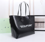 Off White Bag Casual Outdoor Convenient Tote Bag