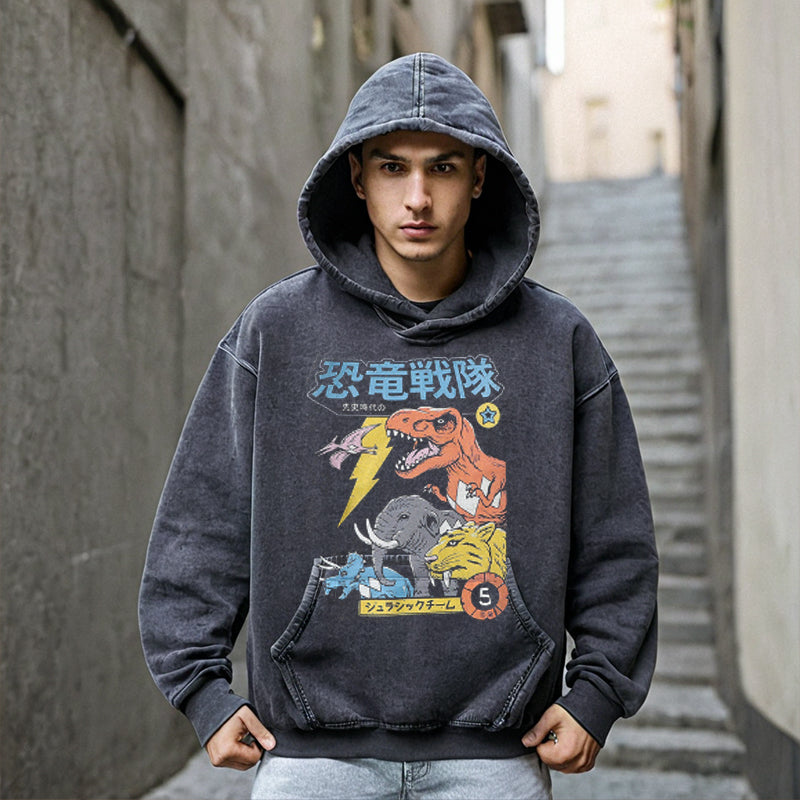 Mens Vintage Hoodie Street Vintage Vintage Top
