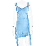 Women Dress Sexy Hot Girl Tie