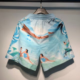 Amiri Shorts Seaview Fashion Loose Shorts