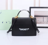 Off White Bag Casual Outdoor Convenient Tote Bag