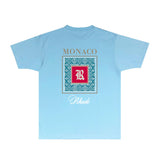 Rhude T Shirts Printed Trendy Pure Cotton