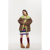 Unisex Coat Youthful Campus Winter Coat