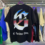 Godspeed T Shirts Beach Road Racing Printed Cotton Casual Short Sleeves Men and Women