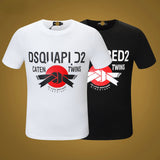 Dsq2 T Shirt Casual Sports Printed Short Sleeve Summer Men