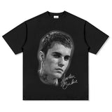 Justin Bieber Big Head T-Shirt