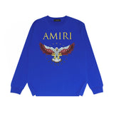 Amiri Long Sleeved Shirt Printed Trendy Pure Cotton