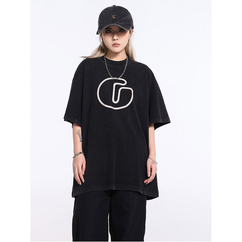 Unisex T-Shirts GALLERY DEPT Vintage Old G Letter Tee