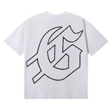 Godspeed T Shirts Skateboard Skull Junior Print Cotton Casual Short Sleeve Men and Women