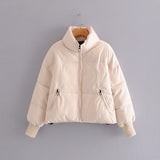Women Cotton Coat Casual Loose Jacket