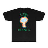 Casablanca T Shirts Fashion Print Street