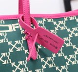 Off White Bag Casual Outdoor Convenient Tote Bag