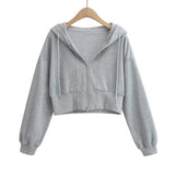 Women Hoodie Fashion Loose Drawstring